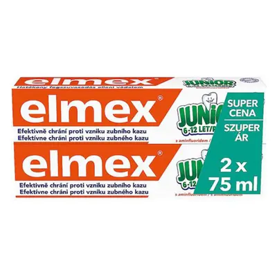 Elmex Junior gyermek fogkrém 75ml DUOPACK