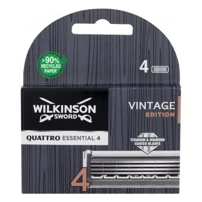 Wilkinson Sword Quattro Essential 4 Vintage Edition 4 db