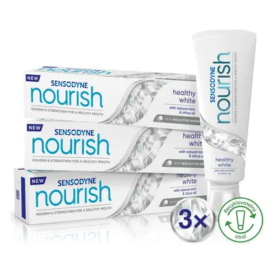 Sensodyne Nourish White 3x75 ml