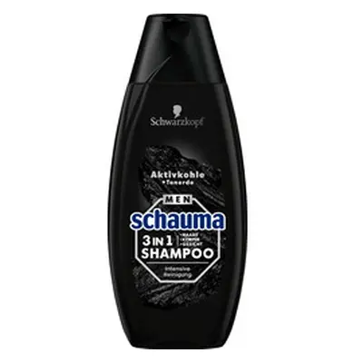 Schauma MEN 350ml Faszén 3 az 1-ben