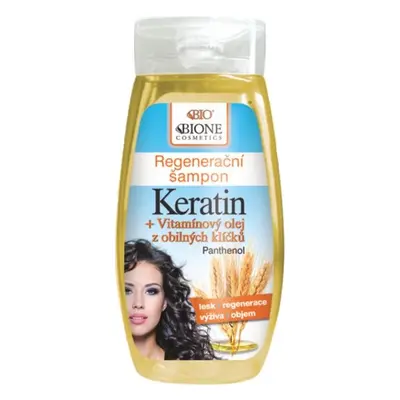 Bione Keratin+grain regeneráló sampon 260ml