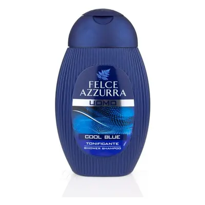 Felce Azzurra fantasztikus olasz tusfürdő és sampon Uomo Cool Blue férfiaknak 250 ml