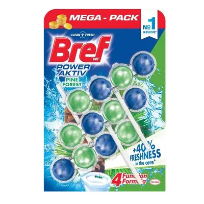 Bref Power Activ WC-blokk Fenyő 3x50 g