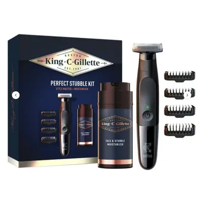 Gillette King C. Style mester karácsonyi csomag + Hidratáló krém 100 ml