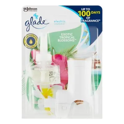 Glade Electric Scented Oil Exotic Tropical Blossoms illat monoi virágok és kókusztej jegyekkel e