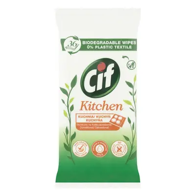 Cif Nature Kitchen tisztító törlőkendők 36 db