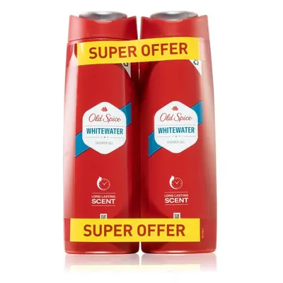 Old Spice Whitewater tusfürdő 2 x 400 ml-es ajándékkészlet