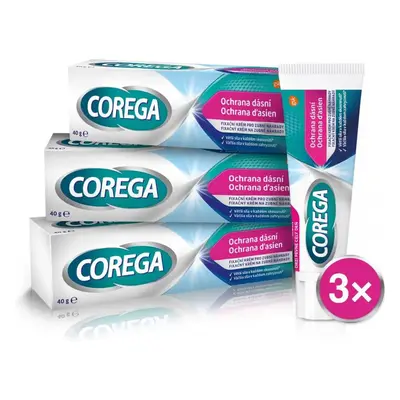 COREGA FIXING KRÉM 3x40G GUM PROTECTION íztelen