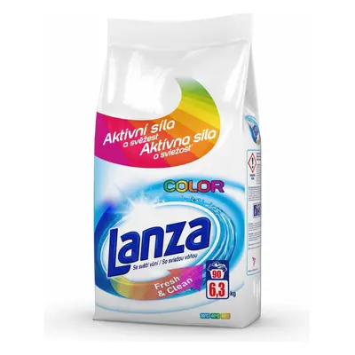 Lanza Color Fresh & Clean friss illatú mosópor 6,3 kg