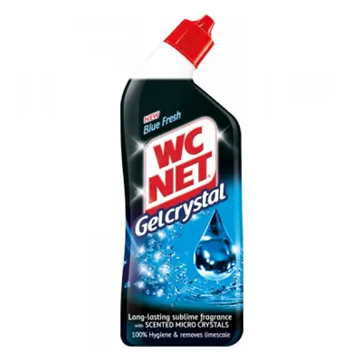 WC Net Gel kristály WC gél tisztító Blue Fresh 750 ml