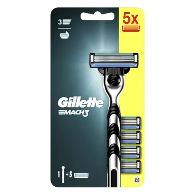 Gillette Mach3 + 5 fej