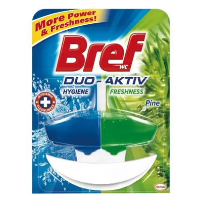 Bref Duo Aktiv Pine folyékony WC blokk komplett 50 ml