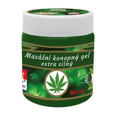 Cannabis masszázs kender gél extra erős 500ml