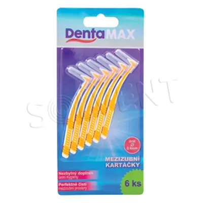 Dentamax fogköz kefék ívelt 0,4 mm 6 db