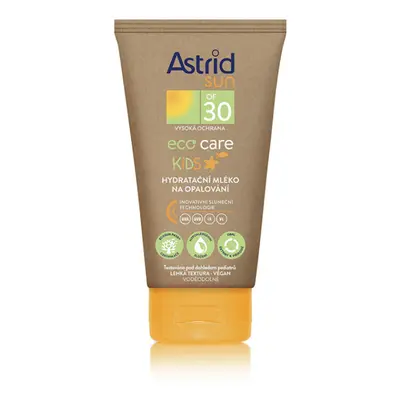 Astrid gyermek hidratáló tej napozáshoz SPF30 Eco Care (Kids Milk) 150 ml