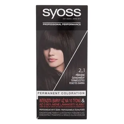 Syoss Color 2-1 Natural Black Brown