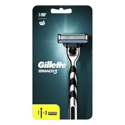 Gillette (borotva + 2 fej) Mach3