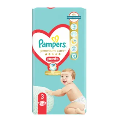 Pampers Premium bugyi pelenkák Value Csomagolás mérete 3 48 db