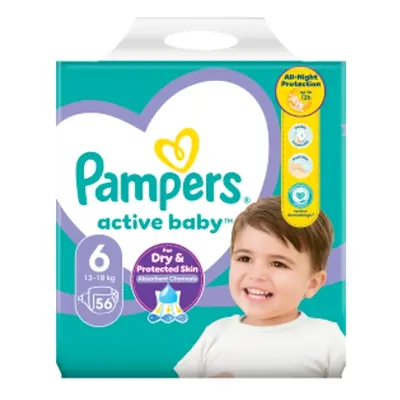 Pampers Active Baby Giant Kiszerelés 6 56 db