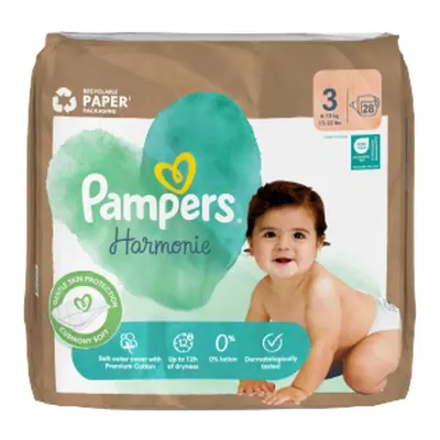 Pampers Harmony 3-as méret 28 db