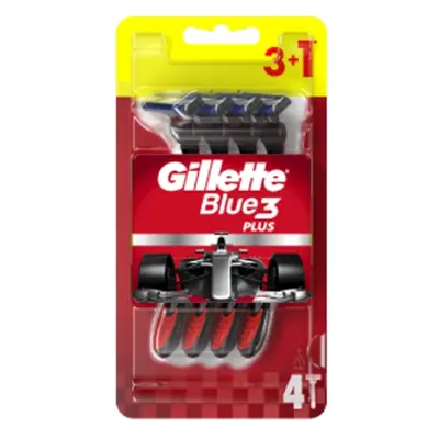 Gillette Blue3 Red eldobható borotva 3+1 db