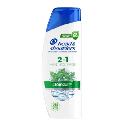 H&S sampon 2 az 1-ben mentol 330 ml