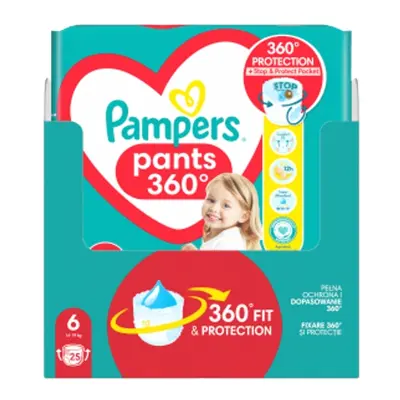 Pampers bugyi pelenka 6-os méret 25 db