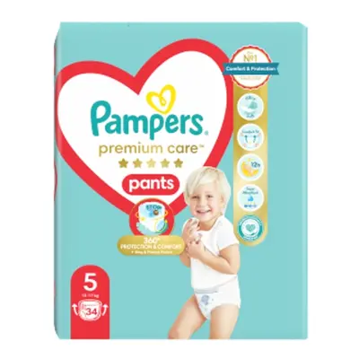 Pampers Premium bugyipelenka Value Csomagolás mérete 5 34 db