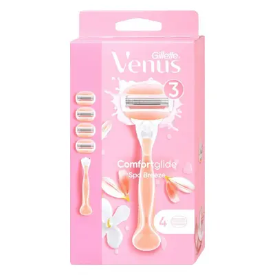 Gillette Venus ComfortGlide Spa Breeze + 4 db fej