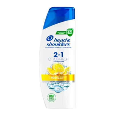 H&S sampon 2 az 1-ben Citrus 330 ml