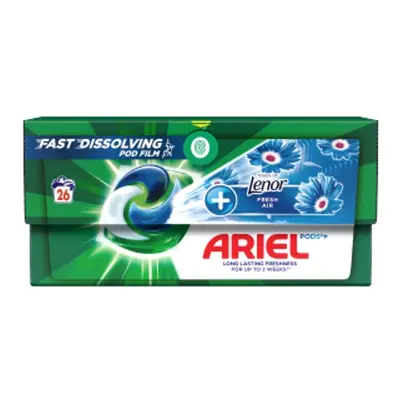 Ariel gél kapszula Touch of Lenor Fresh Air doboz 26 db