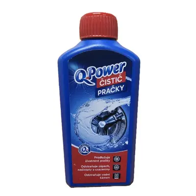 Q Power mosógép tisztító 250ml