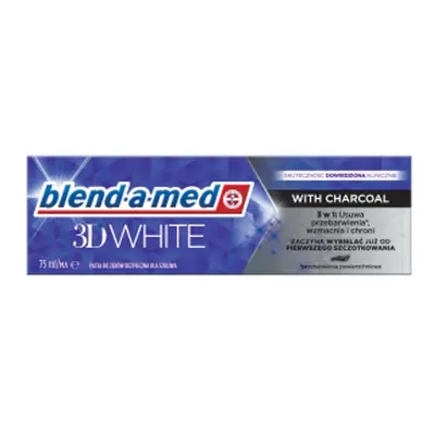 Blend-a-med paszta 3D White Lux Charcoal 75ml