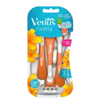 Gillette Venus Riviera női borotva (3db/csomag)