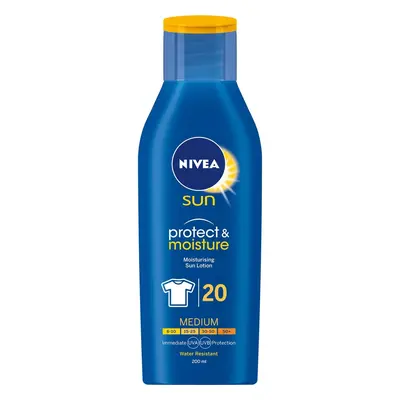 Nivea Sun Protect & Bronze intenzív barnító krém SPF20 200 ml