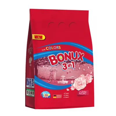 Bonux por 1,5kg 20pd Color Radiant Rose