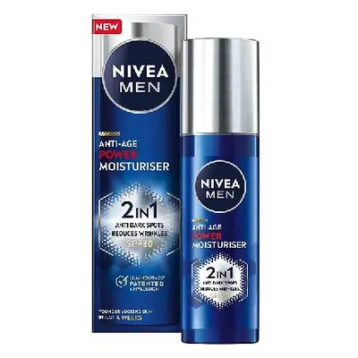 Nivea Men Anti-Age Power Moisturizer erősítő krém SPF30 50 ml