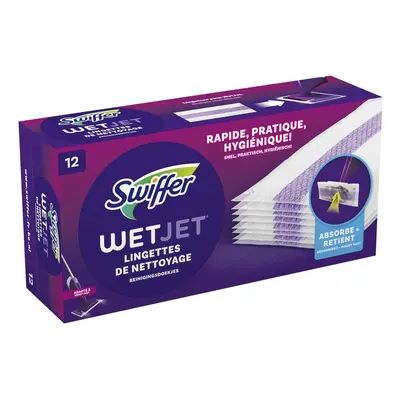 Swiffer Wetjet Floor törlőkendő 12 db