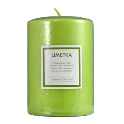 Q Home gyertya 315g lime