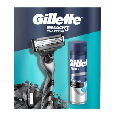 Gillette Mach3 (gép + 1 tartalék fej + gél 200 ml)