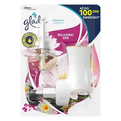 Glade Electric Scented Oil Relaxing Zen elektromos légfrissítő gép + utántöltő 20 ml