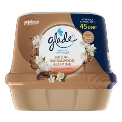 Glade Sensual Sandalwood & Jasmine illatzselé a fürdőszobába 180 g