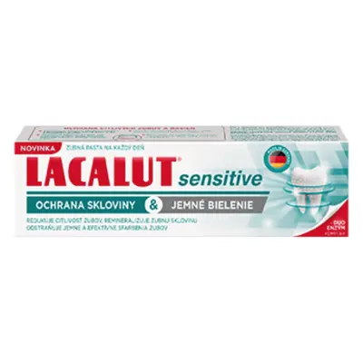 Lacalut Sensitive - gyengéd fehérítő 75 ml