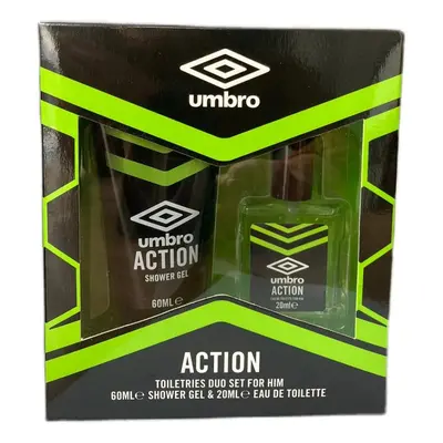 Utazó patron Umbro Action EDT Men 20ml + SG 60ml