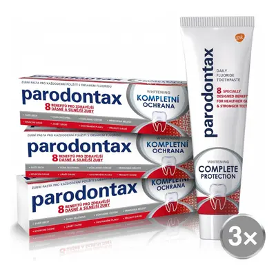 Parodontax Teljes védelem + fehérítés 3x75 ml