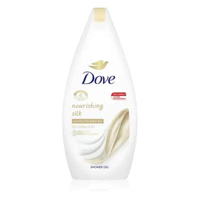 Dove női tusfürdő 450 ml Tápláló selyem