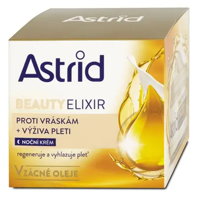 Astrid Beauty Elixir tápláló éjszakai krém ráncok ellen 50 ml