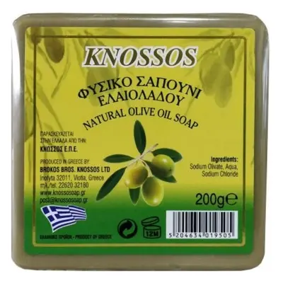 Knossos natúr olíva szappan fehér 200g