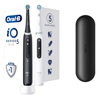 Oral-B iO Series 5 Duo fekete/fehér (2 kefe)