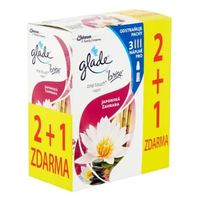 Glade by Brise One Touch Japanese Garden utántöltő 3 x 10 ml